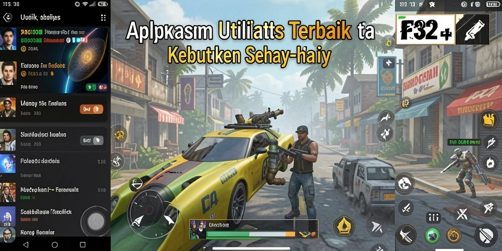 Antarmuka sederhana dengan berbagai fitur utilitas yang bermanfaat.