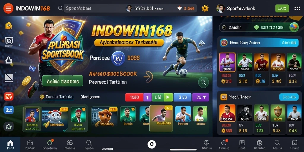 Tampilan gameplay taruhan olahraga di INDOWIN168 yang menarik.