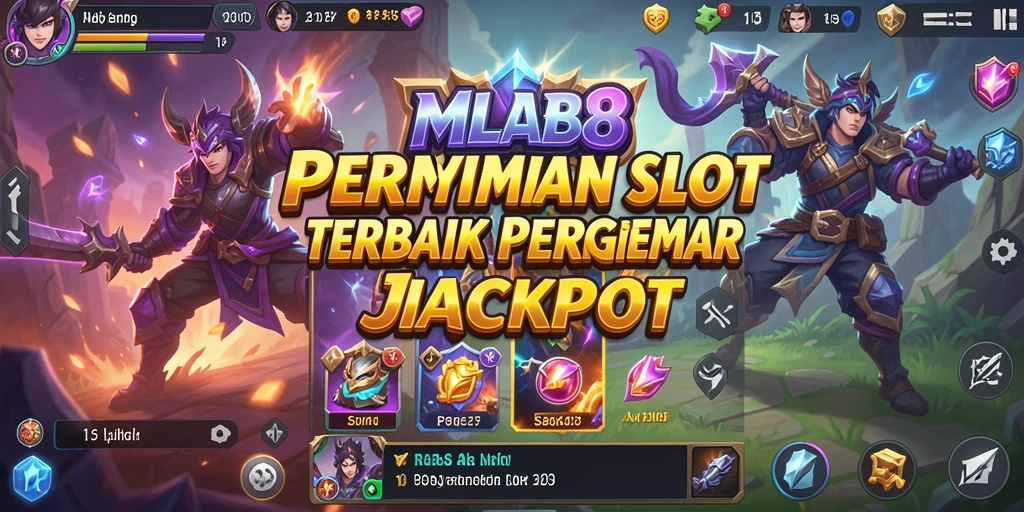 Tampilan gameplay MLBB8 menunjukkan keseruan permainan Slot.